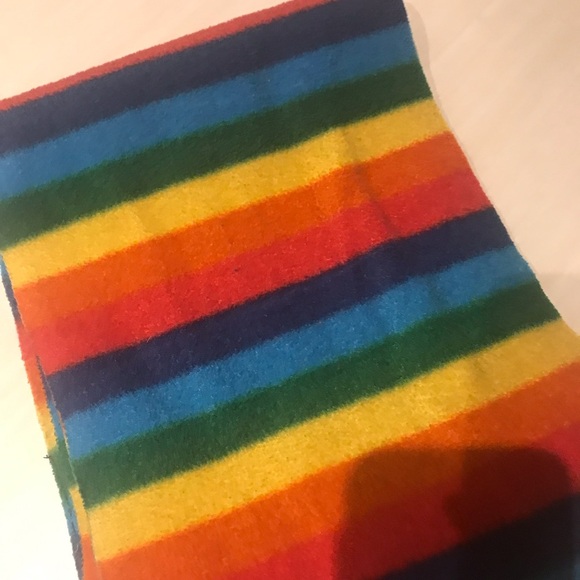 5/15$ Colorful Striped Kids Scarf​ - Picture 3 of 3